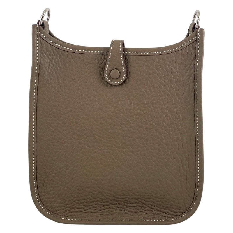 【HERMES】エルメス エヴリンTPM 16 ショルダーバッグ トリヨンクレマンス レディース W刻印 2024年製造 エブリン エトゥープ エトープ W刻印 2024年 ポシェット ポーチ