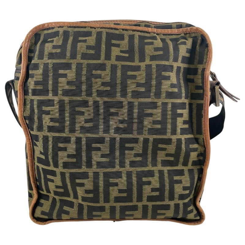【FENDI】フェンディ ズッカ 7VA152 ショルダーバッグ レザー メンズ ナイロン ポシェット レディース