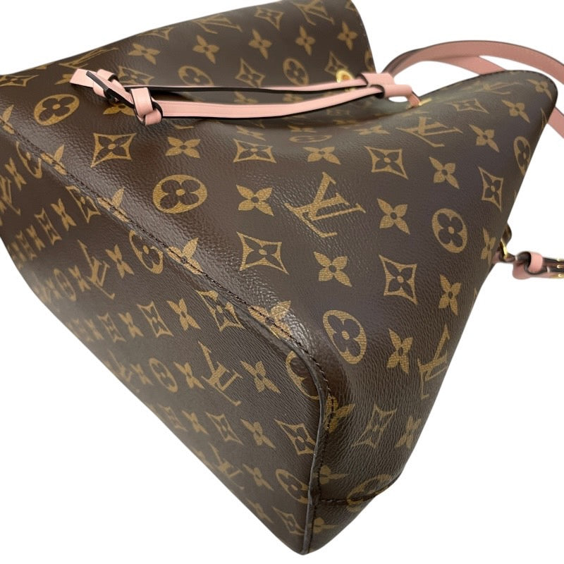 【LOUIS VUITTON】ルイ・ヴィトン ネオノエ M44022 ショルダーバッグ レディース モノグラム ローズプードル 巾着