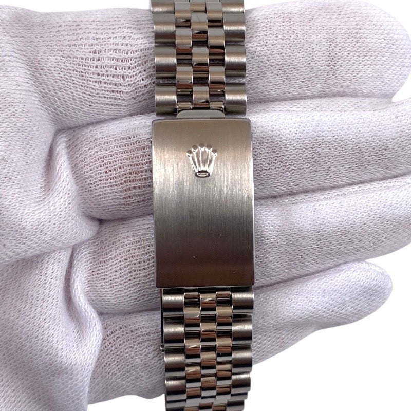 【ROLEX】ロレックス デイトジャスト36 16234 腕時計 SS/WG メンズ ホワイトゴールド 青文字盤 ブルー ローマン