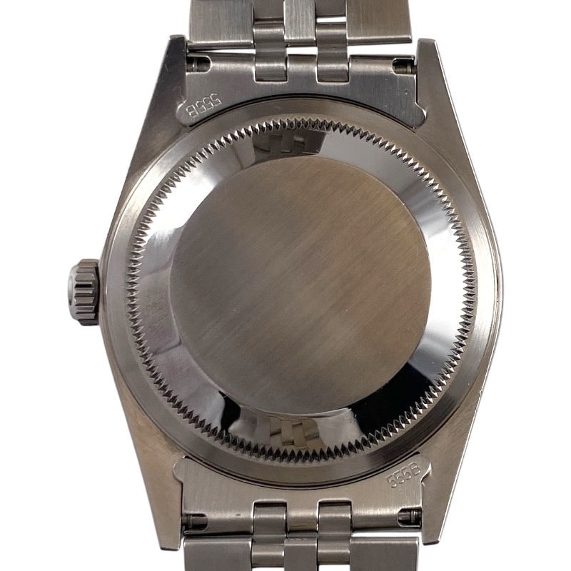 【ROLEX】ロレックス デイトジャスト36 16234 腕時計 SS/WG メンズ ホワイトゴールド 青文字盤 ブルー ローマン