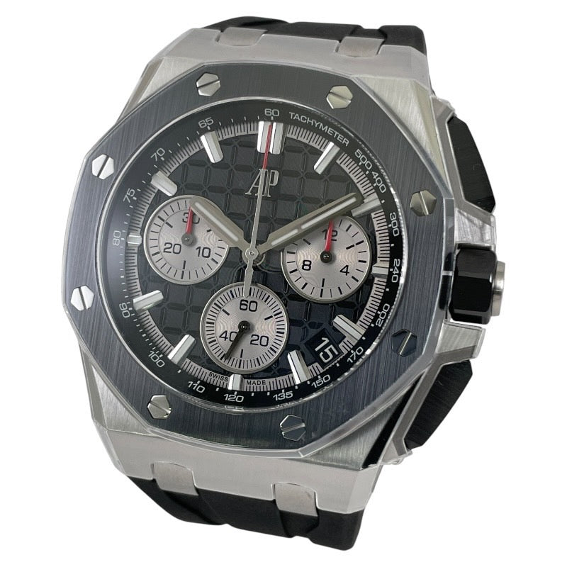 【AUDEMARS PIGUET】オーデマ・ピゲ ロイヤルオーク オフショア クロノグラフ 26420SO.OO.A002CA.01 腕時計 ステンレススチールメンズ AP 裏スケ