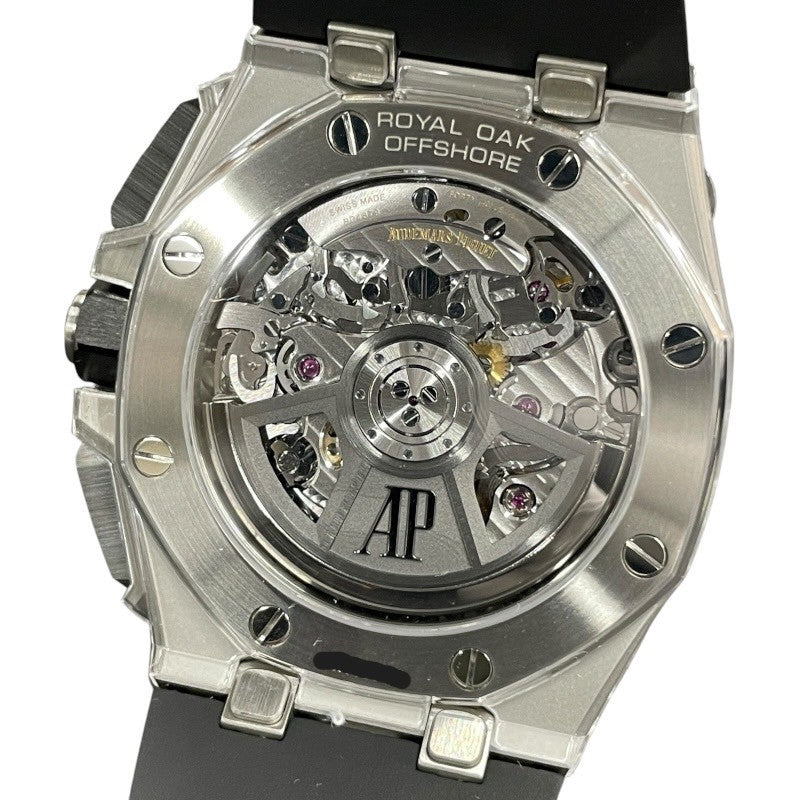 【AUDEMARS PIGUET】オーデマ・ピゲ ロイヤルオーク オフショア クロノグラフ 26420SO.OO.A002CA.01 腕時計 ステンレススチールメンズ AP 裏スケ