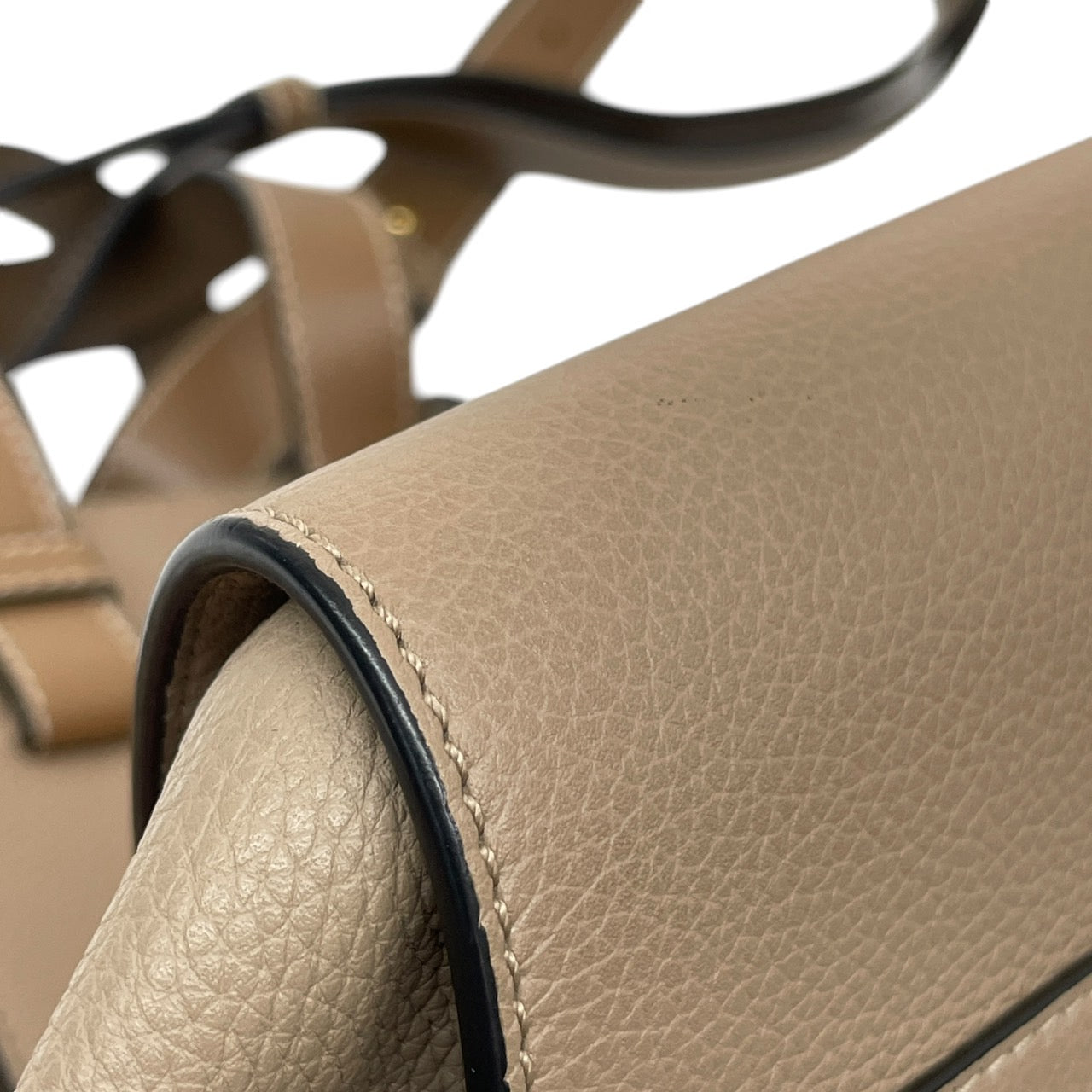 【LOEWE】ロエベ ハンモックスモール 38712KBN60 ショルダーバッグ レディース ハンドバッグ カーフレザー ベージュ 2way