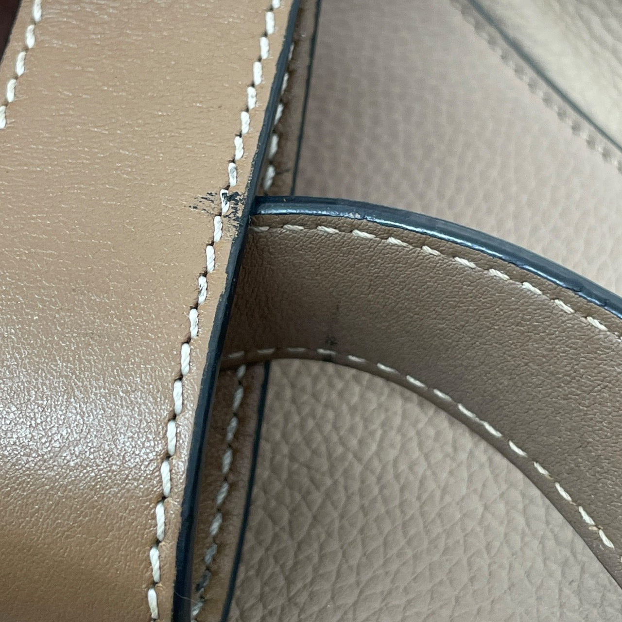 【LOEWE】ロエベ ハンモックスモール 38712KBN60 ショルダーバッグ レディース ハンドバッグ カーフレザー ベージュ 2way