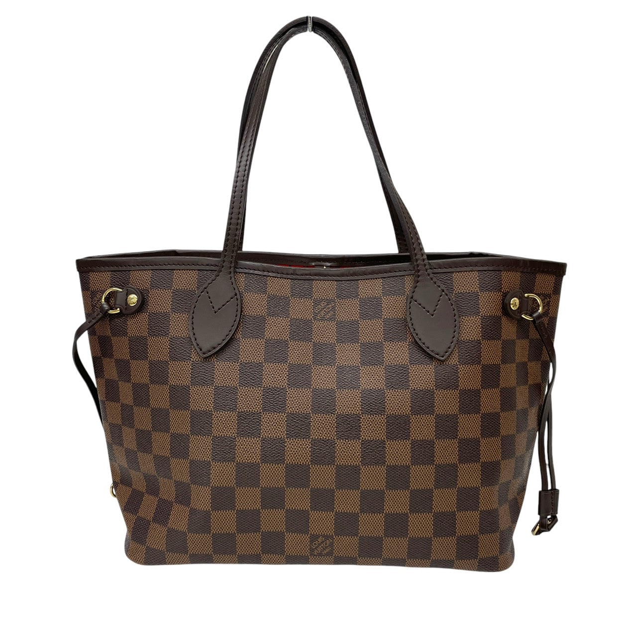 【LOUIS VUITTON】ルイ・ヴィトン ネヴァーフルPM N41359 トートバッグレディース ダミエ ハンドバッグ ブラウン 茶色 PVC レザー