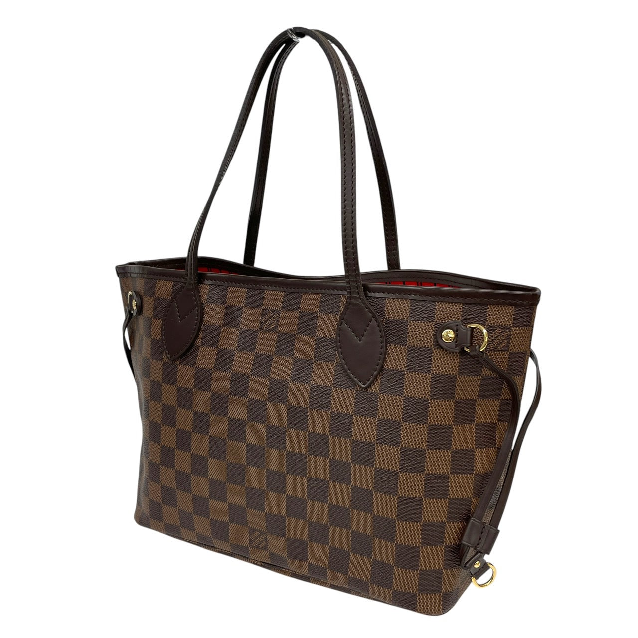 【LOUIS VUITTON】ルイ・ヴィトン ネヴァーフルPM N41359 トートバッグレディース ダミエ ハンドバッグ ブラウン 茶色 PVC レザー