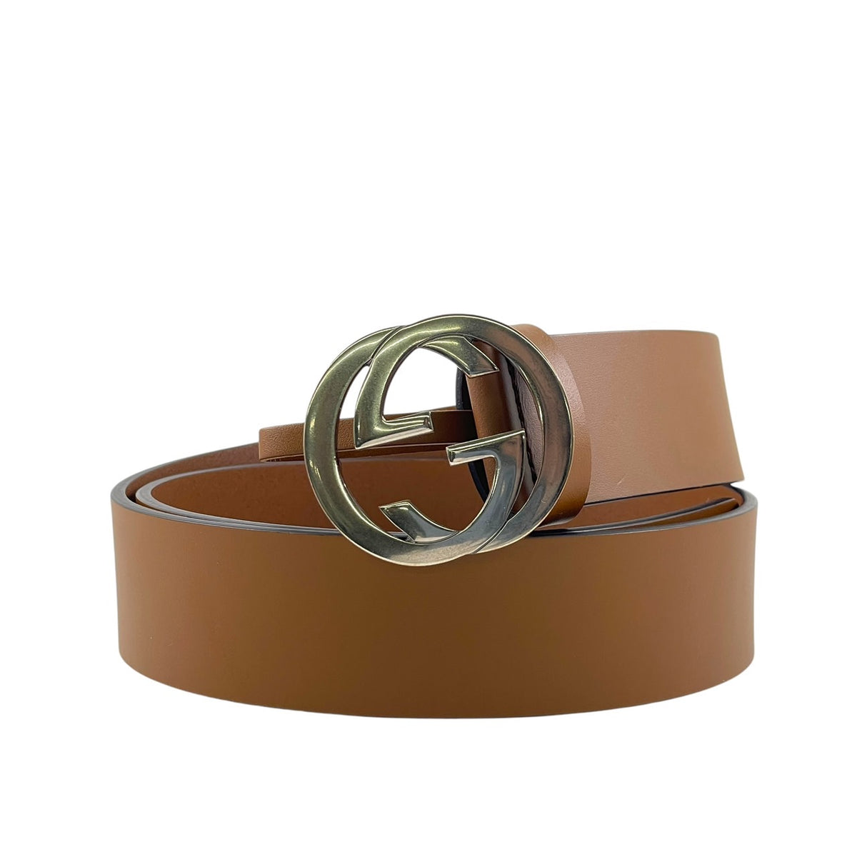 GUCCI】グッチ インターロッキングG 546389 ベルト レザーメンズ 95/38  