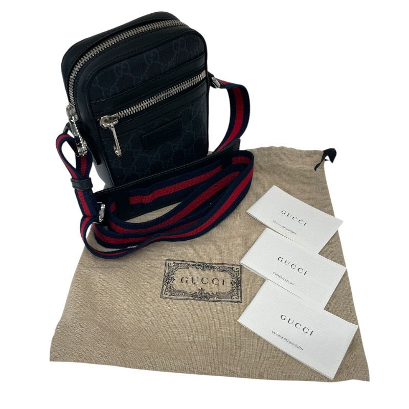GUCCI】グッチ GGスプリーム 682357 ショルダーバッグ メンズ