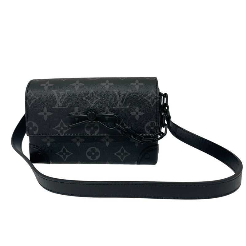 【LOUIS VUITTON】ルイ・ヴィトン スティーマー ウェアラブルウォレット M81783 ショルダーバッグメンズ モノグラム エクリプス ポシェット ミニ