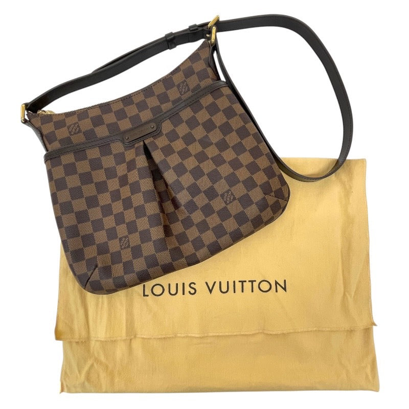 【LOUIS VUITTON】ルイ・ヴィトン ブルームズベリPM N42251 ショルダーバッグレディース ダミエ エベヌ 極美品