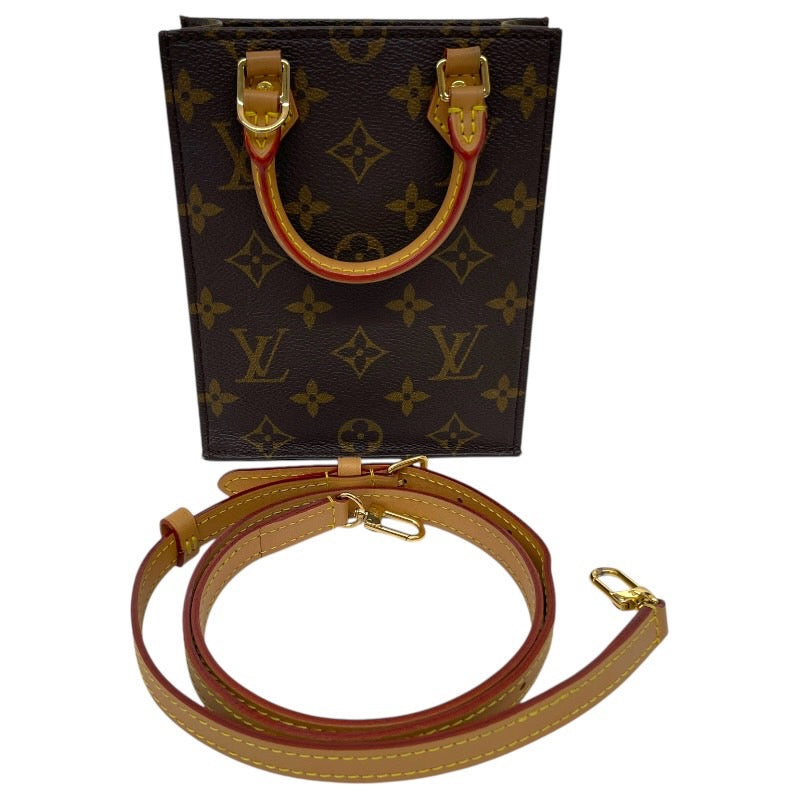 【LOUIS VUITTON】ルイ・ヴィトン プティット サックプラ M69442 ショルダーバッグレディース 2WAY モノグラム ミニバッグ