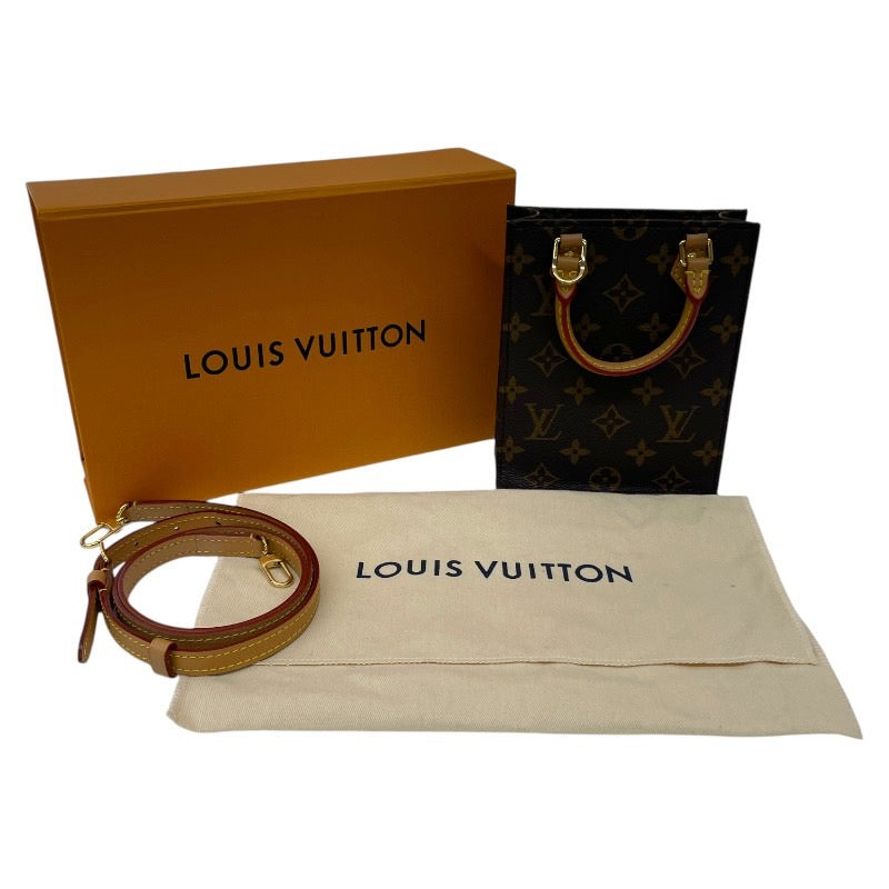 【LOUIS VUITTON】ルイ・ヴィトン プティット サックプラ M69442 ショルダーバッグレディース 2WAY モノグラム ミニバッグ