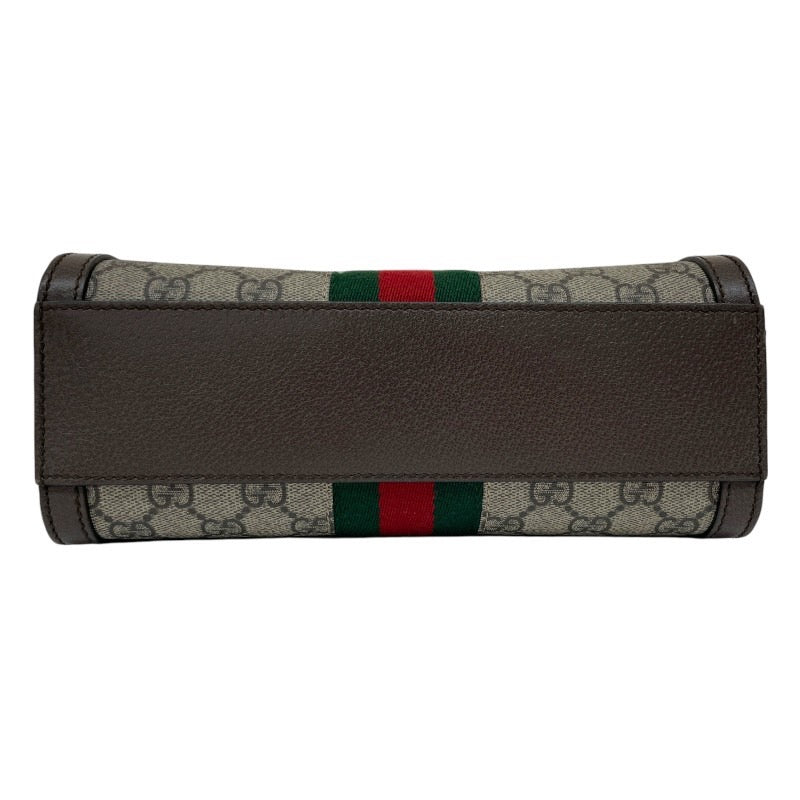 【GUCCI】グッチ オフィディアGG スモール 547551 ハンドバッグ PVCコーティングキャンバスレディース 2WAY ショルダー シェリーライン レザー