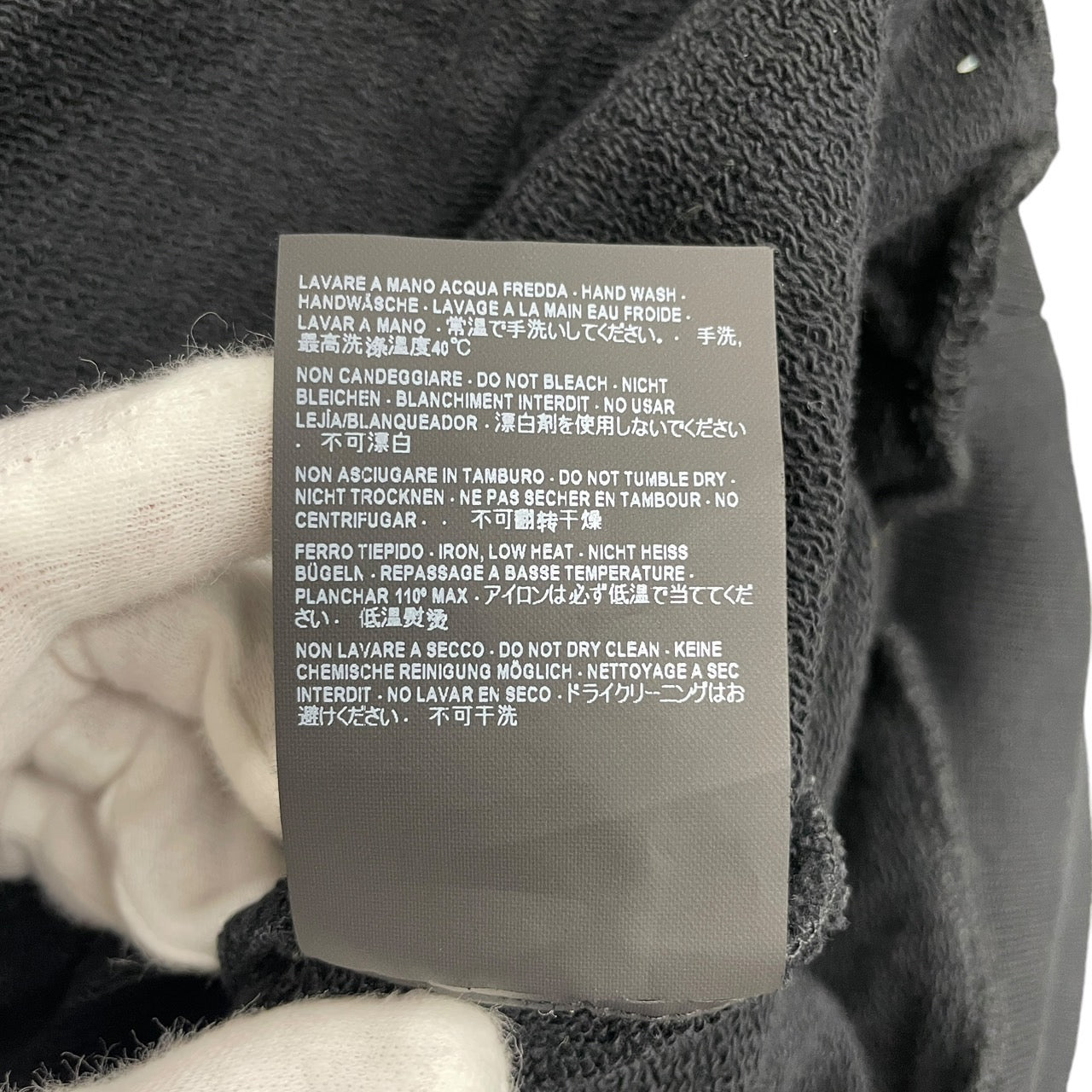 BALENCIAGA】バレンシアガ 黒 ブラック フード オーバーサイズ