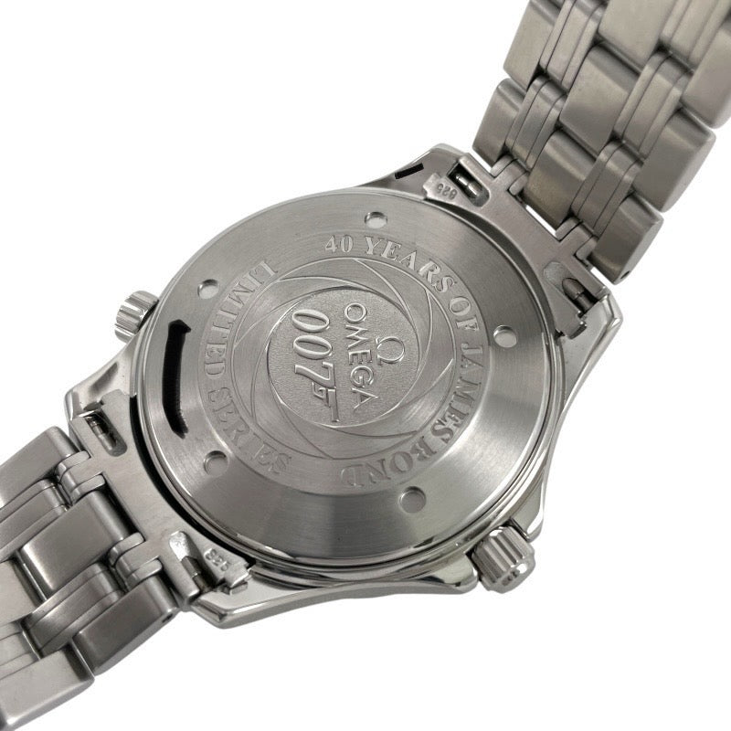 【OMEGA】オメガ シーマスター プロフェッショナル 007 2537.80 腕時計 ステンレススチール メンズ ジェームズボンド 40th限定モデル 自動巻き ブルー