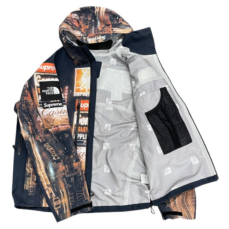 【THE NORTH FACE】ザ・ノースフェイス SUPREME  シュプリームコラボ NP52207I ナイロンジャケット メンズ 22AW シェルジャケット タイムズスクエア マウンテンパーカー