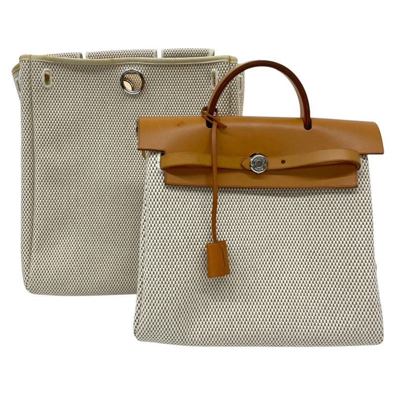 【HERMES】エルメス エールバッグ アドPM リュック・デイパック レディース □G刻印 トワル キャンバス レザー 替えバッグ付