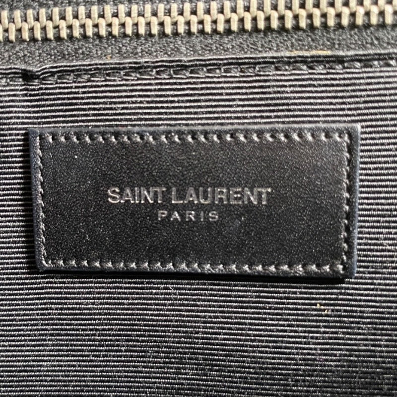 【SAINT LAURENT PARIS】サンローランパリ 342021 トートバッグ レザーレディース チェーンショルダー 黒