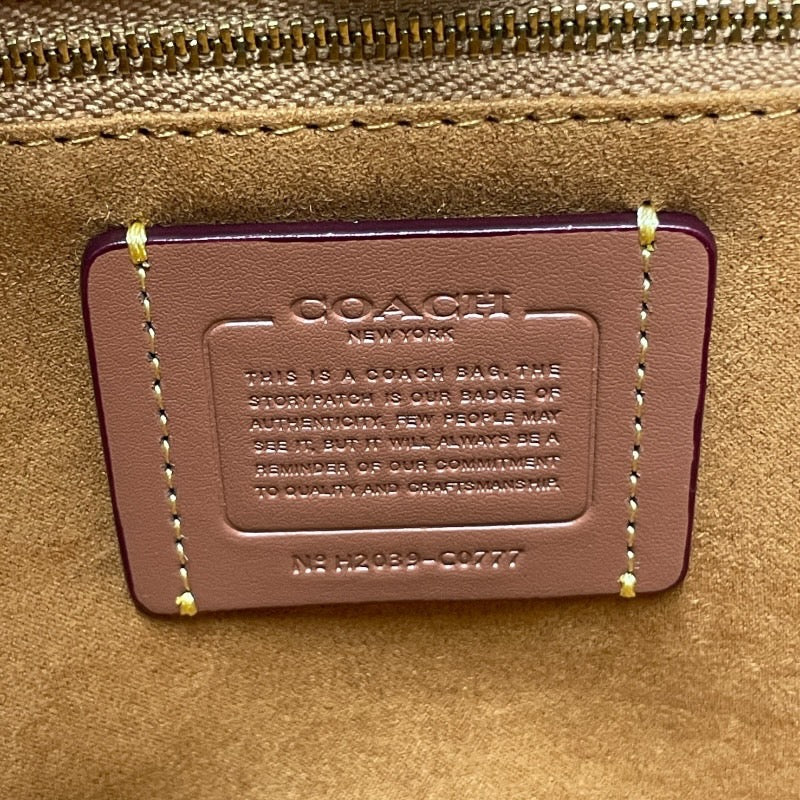 【COACH】コーチ フィールドトート 30 カラーブロック C0777 ハンドバッグ レザー レディース 2WAY ショルダー