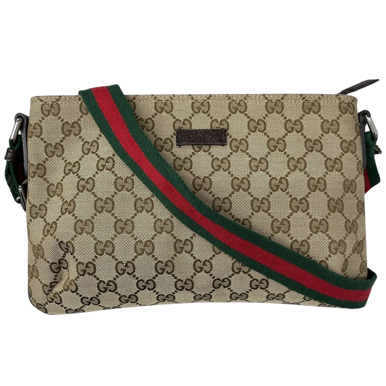 【GUCCI】グッチ シェリーライン ポシェット 189749 ショルダーバッグ レディース GGキャンバス メンズ