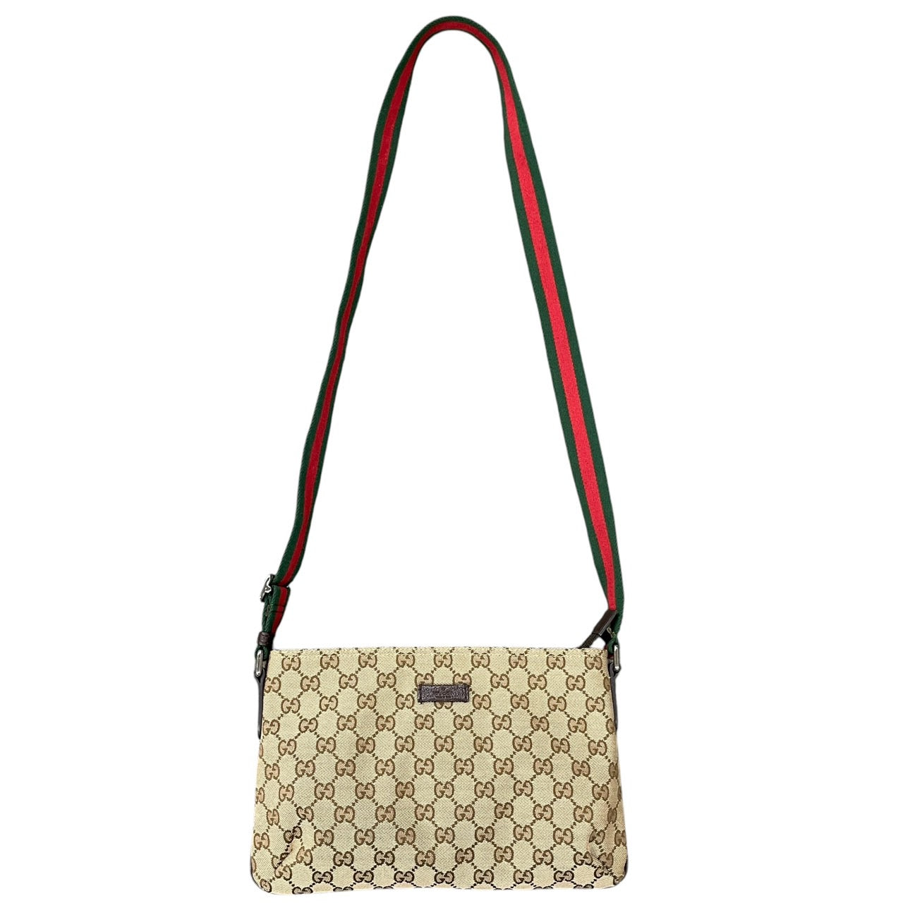 【GUCCI】グッチ シェリーライン ポシェット 189749 ショルダーバッグ レディース GGキャンバス メンズ