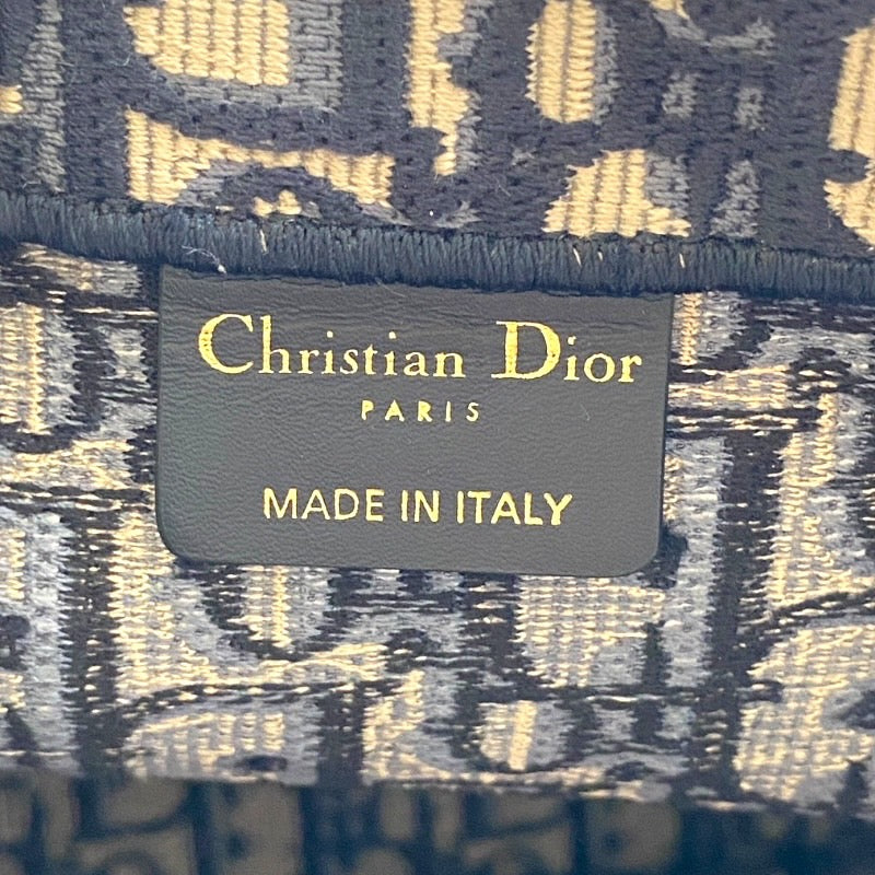 【Christian Dior】クリスチャンディオール オブリーク ブックトート スモール M1296ZRIW ハンドバッグ キャンバス レディース ハンド トロッター