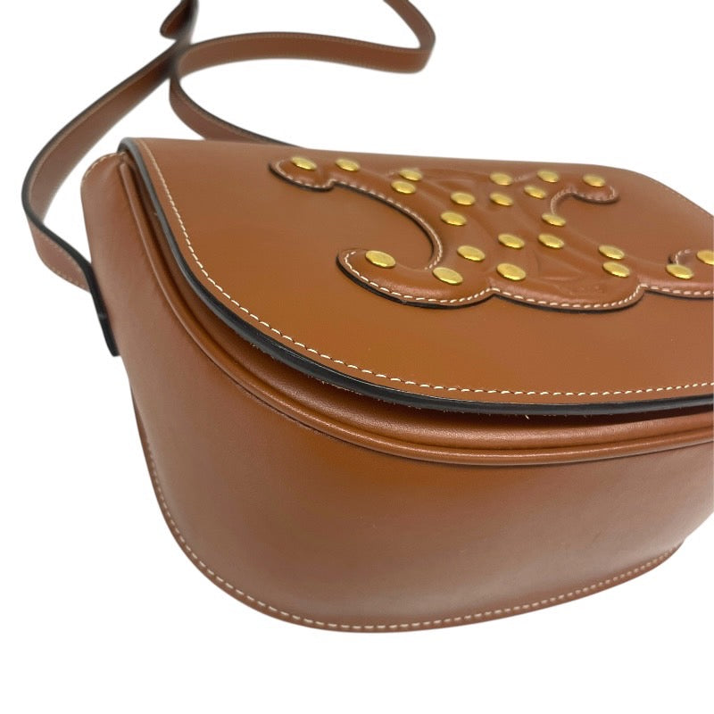CELINE】セリーヌ キュイル フォルコ トリオンフ 198263DU9.04LU