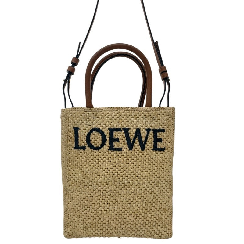 【LOEWE】ロエベ スタンダードA5 A563S30X05 ショルダーバッグ レディース ラフィア 2WAY ハンド