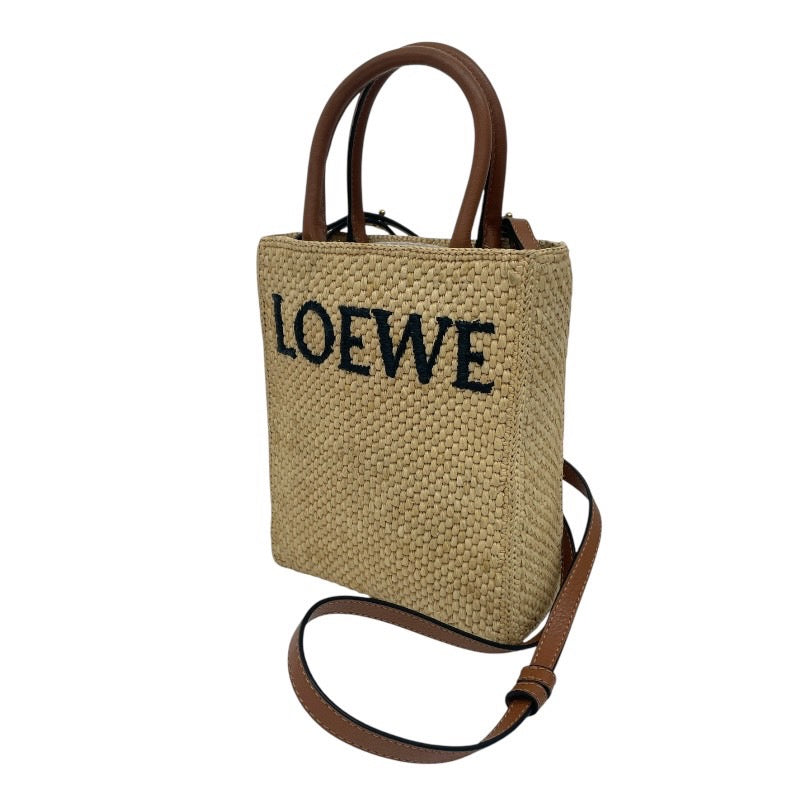 【LOEWE】ロエベ スタンダードA5 A563S30X05 ショルダーバッグ レディース ラフィア 2WAY ハンド