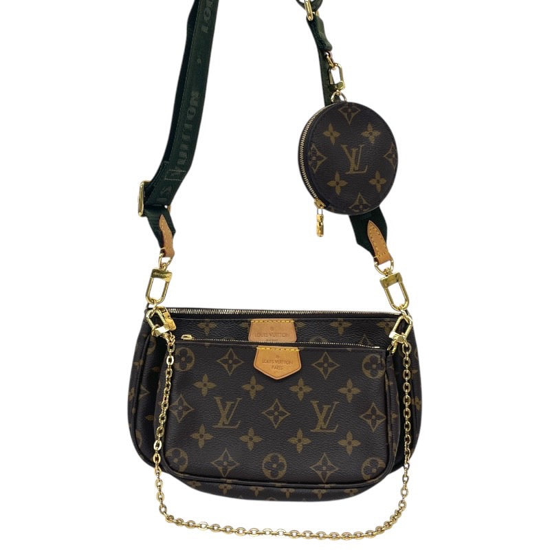 【LOUIS VUITTON】ルイ・ヴィトン ミュルティ ポシェット アクセソワール M44813 ショルダーバッグ レディース ポーチ クロスボディ モノグラム