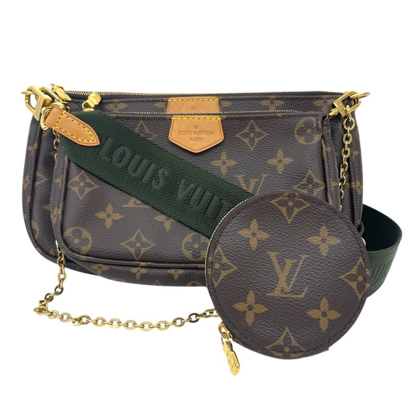 【LOUIS VUITTON】ルイ・ヴィトン ミュルティ ポシェット アクセソワール M44813 ショルダーバッグ レディース ポーチ クロスボディ モノグラム