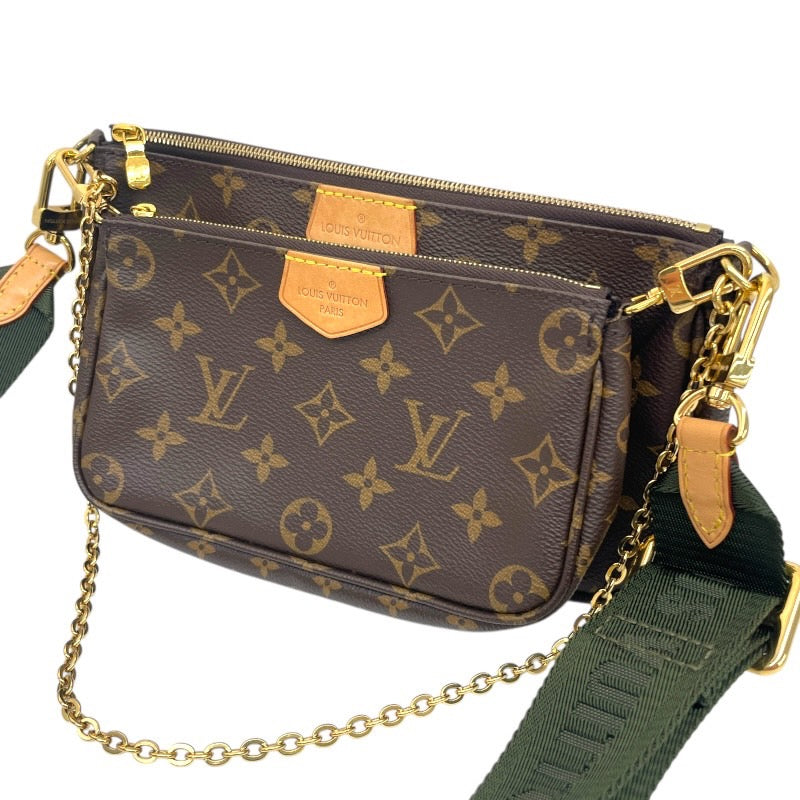 【LOUIS VUITTON】ルイ・ヴィトン ミュルティ ポシェット アクセソワール M44813 ショルダーバッグ レディース ポーチ クロスボディ モノグラム