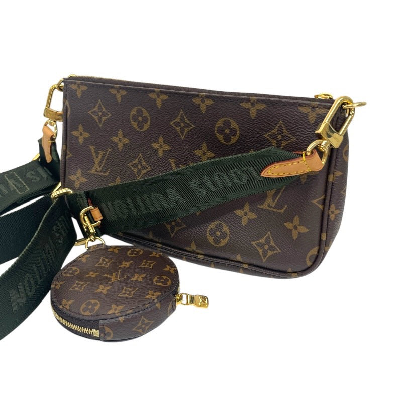 【LOUIS VUITTON】ルイ・ヴィトン ミュルティ ポシェット アクセソワール M44813 ショルダーバッグ レディース ポーチ クロスボディ モノグラム