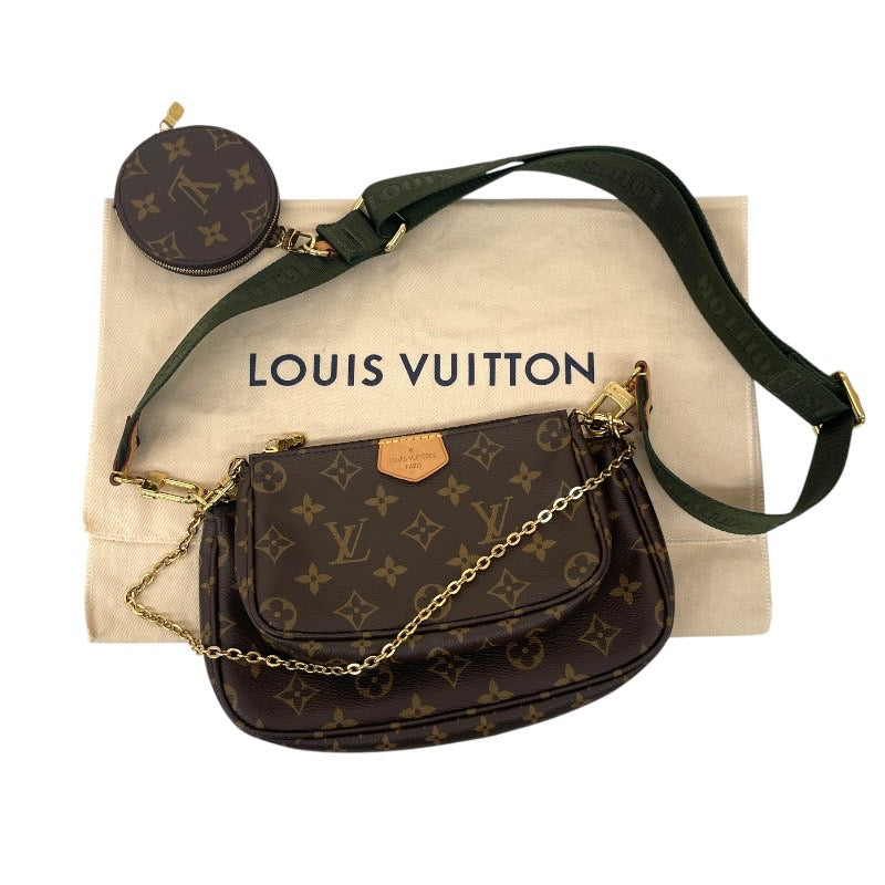 【LOUIS VUITTON】ルイ・ヴィトン ミュルティ ポシェット アクセソワール M44813 ショルダーバッグ レディース ポーチ クロスボディ モノグラム