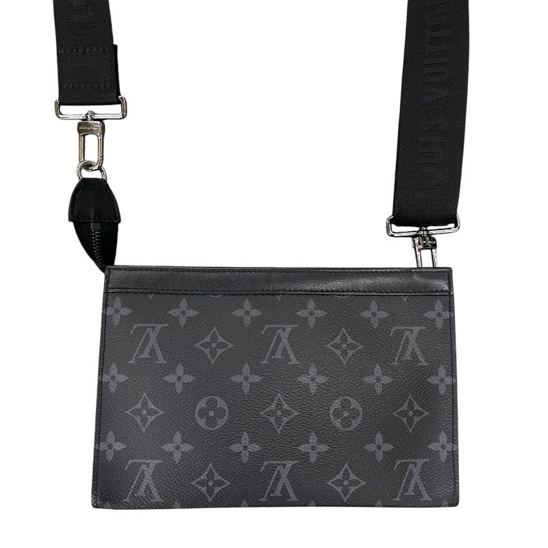 【LOUIS VUITTON】ルイ・ヴィトン ガストン ウエアラブルウォレット M81124 ショルダーバッグ メンズ モノグラム エクリプス コインケース付