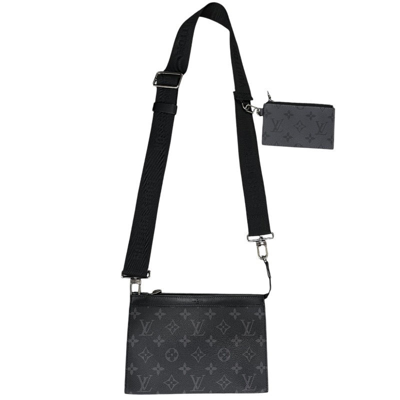 【LOUIS VUITTON】ルイ・ヴィトン ガストン ウエアラブルウォレット M81124 ショルダーバッグ メンズ モノグラム エクリプス コインケース付