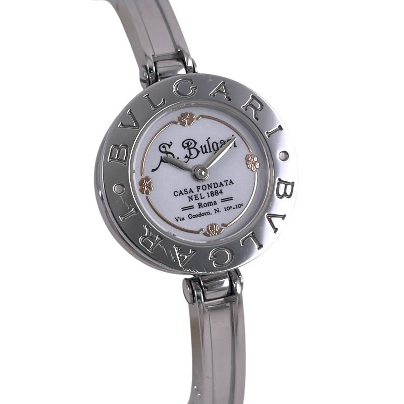 【BVLGARI】ブルガリ B-zero1 BZ22WSS BZ22S 腕時計 ステンレススチール レディース ビーゼロワン 125周年 限定モデル バングルウォッチ