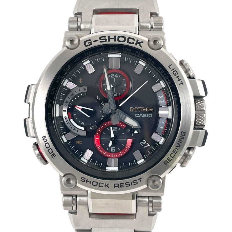 【CASIO】カシオ G-SHOCK MT-G MTG-B1000D-1AJF 腕時計 ステンレススチール メンズ Gショック タフソーラー