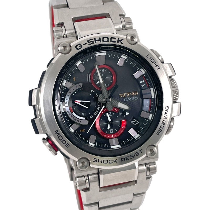 【CASIO】カシオ G-SHOCK MT-G MTG-B1000D-1AJF 腕時計 ステンレススチール メンズ Gショック タフソーラー