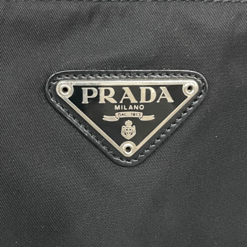 【PRADA】プラダ マザーズバッグ トートバッグ ナイロン レディース 三角プレート ブラック 黒 メンズ