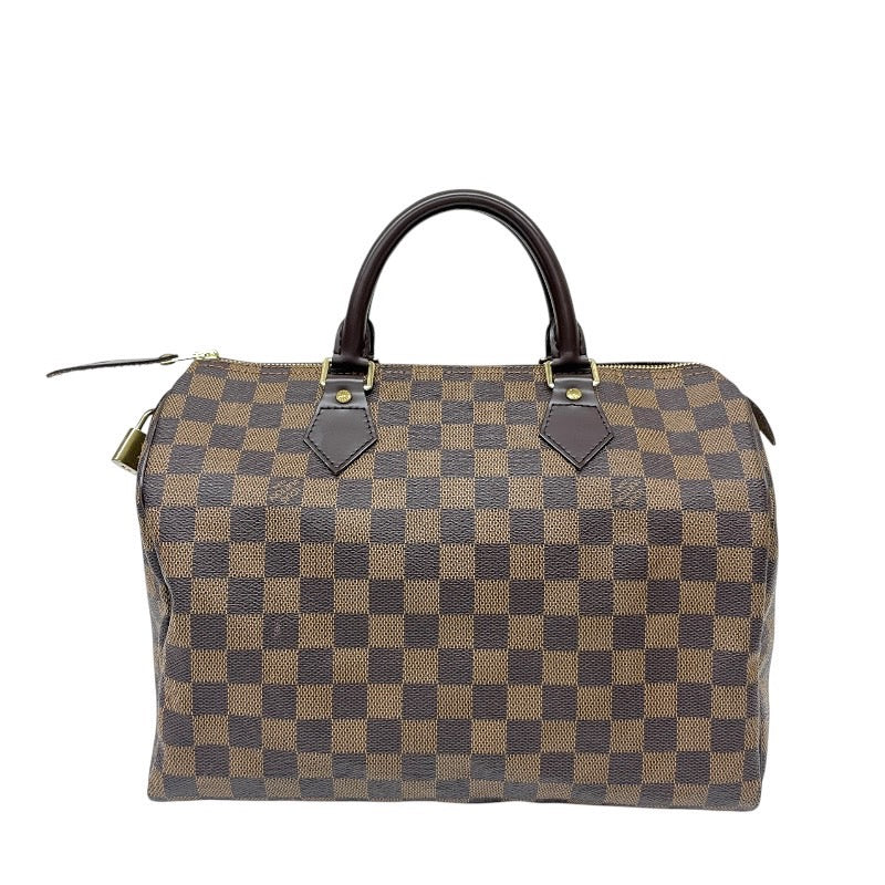 【LOUIS VUITTON】ルイ・ヴィトン スピーディ30 N41531 ハンドバッグ レディース ダミエ エベヌ ミニボストン 美品