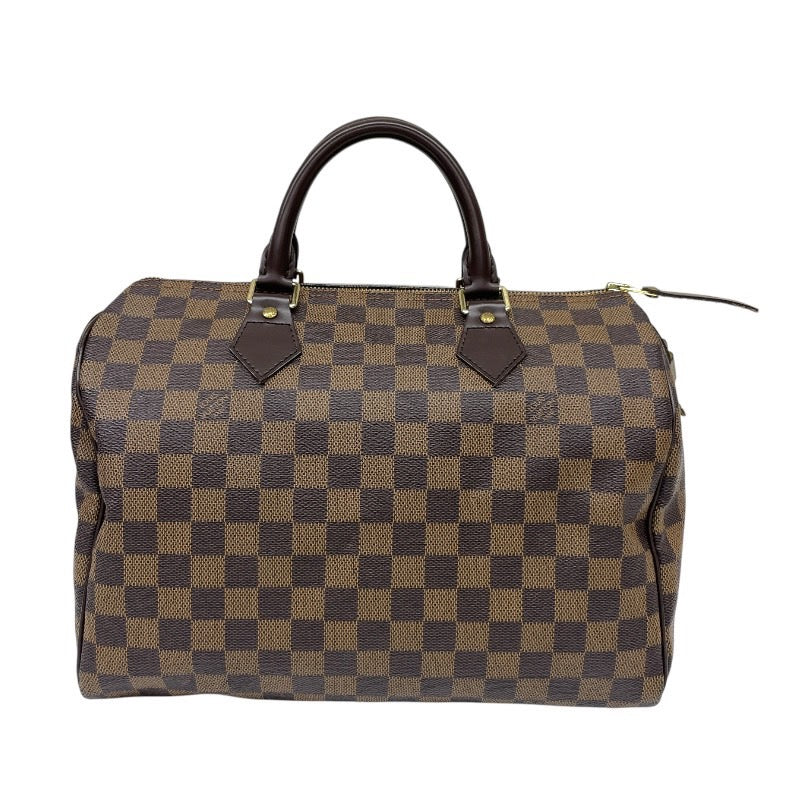 【LOUIS VUITTON】ルイ・ヴィトン スピーディ30 N41531 ハンドバッグ レディース ダミエ エベヌ ミニボストン 美品