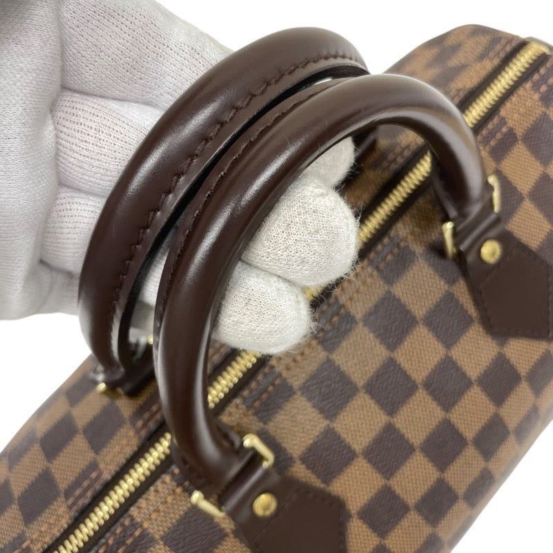 【LOUIS VUITTON】ルイ・ヴィトン スピーディ30 N41531 ハンドバッグ レディース ダミエ エベヌ ミニボストン 美品