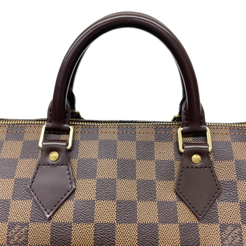 【LOUIS VUITTON】ルイ・ヴィトン スピーディ30 N41531 ハンドバッグ レディース ダミエ エベヌ ミニボストン 美品