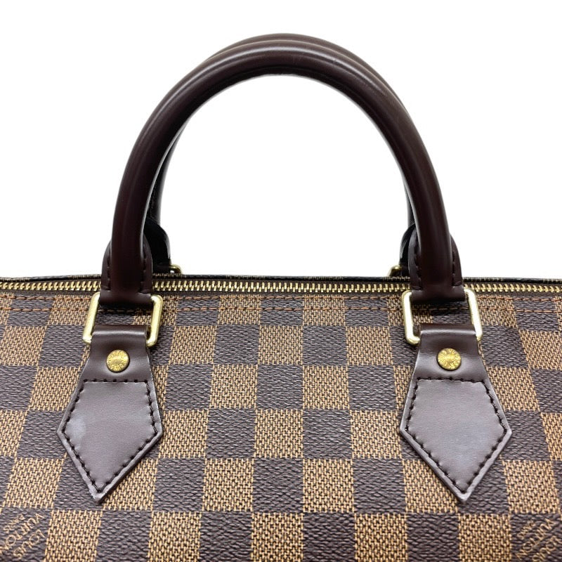 【LOUIS VUITTON】ルイ・ヴィトン スピーディ30 N41531 ハンドバッグ レディース ダミエ エベヌ ミニボストン 美品