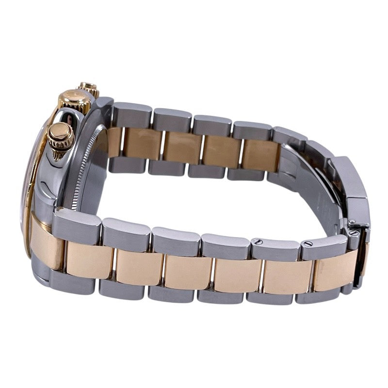 【ROLEX】ロレックス コスモグラフ デイトナ 116523G 腕時計 SS/YG メンズ K番 クロノグラフ 8Pダイヤ 白文字盤