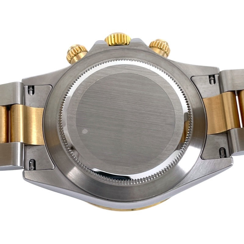 【ROLEX】ロレックス コスモグラフ デイトナ 116523G 腕時計 SS/YG メンズ K番 クロノグラフ 8Pダイヤ 白文字盤