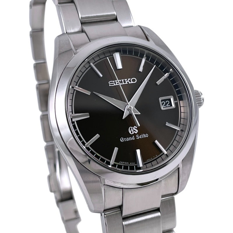 【Grand Seiko】グランドセイコー SBGX073 9F62-0AB0 腕時計 ステンレススチール メンズ ブラウン文字盤 デイト 茶 クォーツ