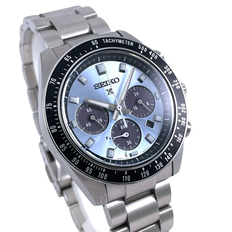 【SEIKO】セイコー プロスペックス SBDL109 V192-0AH0 腕時計 ステンレススチール レディース クロノグラフ アイスブルー ソーラー